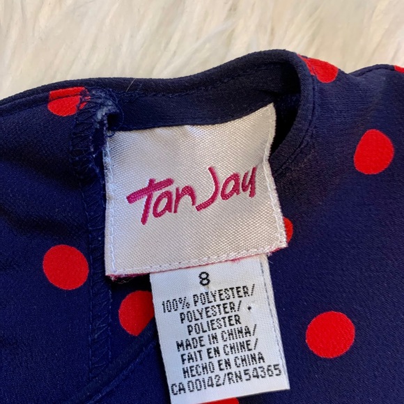 Vintage Tan Jay blouse - Picture 3 of 6